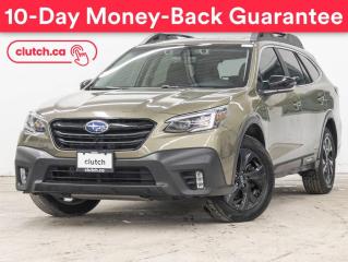 Used 2021 Subaru Outback Outdoor XT AWD w/ Eyesight Pkg w/ Apple CarPlay & Android Auto, Rearview Cam, Dual Zone A/C for sale in Toronto, ON