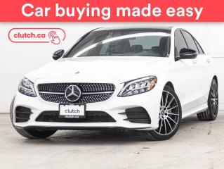 Used 2019 Mercedes-Benz C-Class C 300 4Matic AWD  w/ Apple CarPlay & Android Auto, Rearview Cam, Dual Zone A/C for sale in Bedford, NS