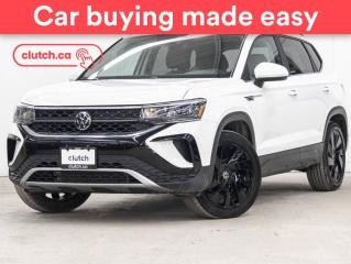 Used 2023 Volkswagen Taos Comfortline AWD w/ Sunroof Pkg w/ Apple CarPlay & Dual Zone, Rearview Cam, Dual Zone A/C for sale in Toronto, ON