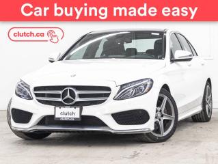 Used 2016 Mercedes-Benz C-Class C 300 AWD w/ Rearview Cam, Bluetooth, Dual Zone A/C for sale in Toronto, ON