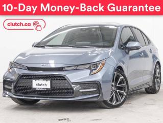 Used 2022 Toyota Corolla SE Upgrade w/ Apple CarPlay & Android Auto, A/C, Rearview Cam for sale in Toronto, ON