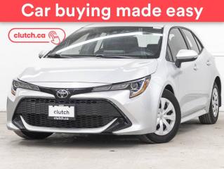 Used 2021 Toyota Corolla Hatchback SE w/ Apple CarPlay & Android Auto, Rearview Cam, A/C for sale in Toronto, ON