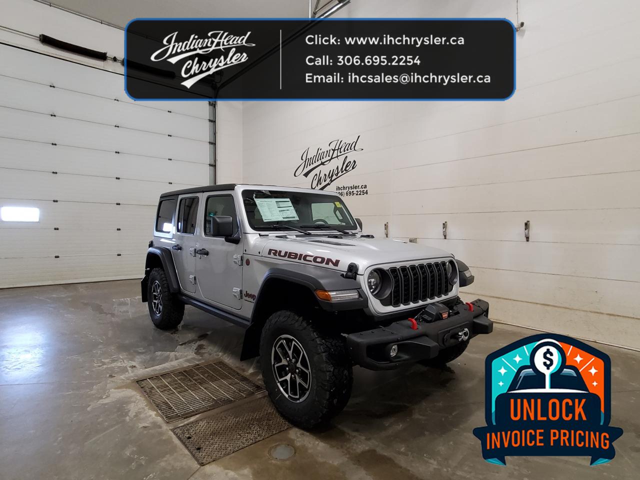 New 2024 Jeep Wrangler Rubicon -  Wi-Fi Hotspot for sale in Indian Head, SK