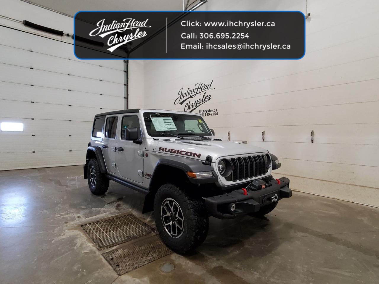 New 2024 Jeep Wrangler Rubicon -  Wi-Fi Hotspot for sale in Indian Head, SK