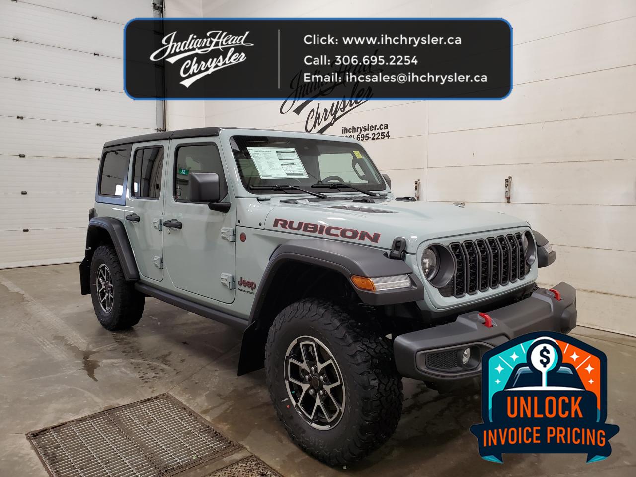 New 2024 Jeep Wrangler Rubicon -  Wi-Fi Hotspot for sale in Indian Head, SK