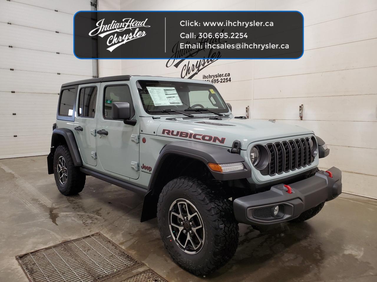 New 2024 Jeep Wrangler Rubicon -  Wi-Fi Hotspot for sale in Indian Head, SK