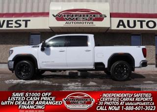 Used 2020 GMC Sierra 2500 HD SLE X31 OFF RD 6.6L 4X4, LOADED, SHARP & AS NEW! for sale in Headingley, MB