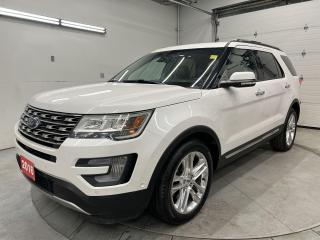 Used 2016 Ford Explorer LIMITED 4x4 | PANO ROOF |LEATHER |BLIND SPOT | NAV for sale in Ottawa, ON