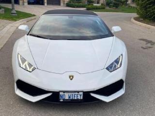 Used 2016 Lamborghini Huracan Spyder FINANCE LEASE CANADA WIDE DELIVERY ONE OWNER for sale in London, ON
