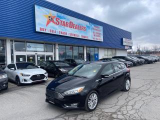 Used 2016 Ford Focus 5dr HB Titanium LOADED! WE FINANCE ALL CREDIT! for sale in London, ON