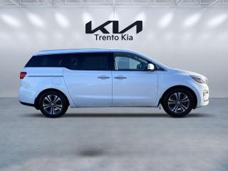 2019 Kia Sedona SX+, 276hp 3.3L V6, towing capacity 3,500lbs, 8-speed automatic transmission, forward collision avoidance assist, driver attention warning, advanced smart cruise, smart high beam assist, adaptive headlights, rear cross traffic alert, blind spot detection, wireless phone charger, power sliding doors, smart power liftgate, heated seats, heated steering wheel, rearview camera, Android Auto/Apple Carplay and so much more!  Contact our Pre-Owned sales department to find out more and book your appointment today.



ASK ABOUT OUR COMPLIMENTARY ON-SITE PROFESSIONAL APPRAISAL SERVICES. WE ACCEPT ALL MAKE AND MODEL TRADE IN VEHICLES. JUST WANT TO SELL YOUR CAR? WE BUY EVERYTHING! DO YOU HAVE BAD CREDIT, BRUISED CREDIT, CONSUMER PROPOSAL, BANKRUPTCY, NO CREDIT? NO PROBLEM! We have one of the highest approval rates due to our team of highly experienced financial service specialists! Come and receive a free, no-obligation consultation to discuss our highly successful credit rebuilding program!



Youll get a transparent vehicle purchase experience with No hidden fees, just HST and licensing. PRICE BASED ON FINANCING ONLY. Youll enjoy a negotiation-free experience, saving time and effort because our vehicles are priced to market.



This vehicle has been fully inspected by our Kia trained technician and is in outstanding condition.



Trento Motors proudly serving all over Ontario since 1959 and we are one of the most TRUSTED dealerships in Toronto. We are serving in North York, Toronto, Etobicoke, Mississauga, Vaughan, Woodbridge, Richmond Hill, Thornhill, Markham, Scarborough, Brampton, Bolton, Newmarket, Aurora, Oakville, Burlington, Hamilton, Milton, Guelph, Kitchener, Waterloo, Cambridge, Georgetown, Ajax, Whitby, Oshawa, Guelph, Kitchener, Waterloo, Cambridge, Georgetown, Goderich, Owen Sound, Collingwood, Wasaga Beach, Barrie and the rest of the Greater Toronto Area (GTA Peel, York and Durham)