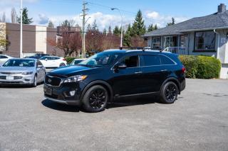 <p>Loaded 2016 Kia Sorento EX AWD with heated leather seats, panorama sunroof, heated steering wheel, keyless-go all of the power options, reverse camera with sensors and more!</p><br><p>Excellent, Affordable Lubrico Warranty Options Available on ALL Vehicles!</p>
<p>604-585-1831</p>
<p>All Vehicles are Safety Inspected by a 3rd Party Inspection Service. <br /> <br />We speak English, French, German, Punjabi, Hindi and Urdu Language! </p>
<p><br />We are proud to have sold over 14,500 vehicles to our customers throughout B.C.<br /> <br />What Makes Us Different? <br />All of our vehicles have been sent to us from new car dealerships. They are all trade-ins and we are a large remarketing centre for the lower mainland new car dealerships. We do not purchase vehicles at auctions or from private sales. <br /> <br />Administration Fee of $375<br /> <br />Disclaimer: <br />Vehicle options are inputted from a VIN decoder. As we make our best effort to ensure all details are accurate we can not guarantee the information that is decoded from the VIN. Please verify any options before purchasing the vehicle. <br /> <br />B.C. Dealers Trade-In Centre <br />14458 104th Ave. <br />Surrey, BC <br />V3R1L9 <br />DL# 26220 <br /> <br />(604) 585-1831</p>