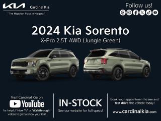 New 2024 Kia Sorento X-PRO Black Interior for sale in Niagara Falls, ON