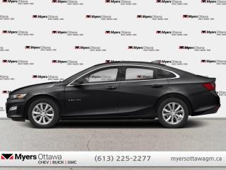 <br> <br>  This classy and sophisticated Chevrolet Malibu is the perfect way to spoil yourself and your passengers. <br> <br>This 2024 Chevy Malibu is a great example of successful marriage of form and function. With outstanding fuel efficiency, a spacious and comfortable cabin, this Malibu features a robust body structure that contributes to its nimble handling and excellent ride. An efficient powertrain and a quiet ride make this spacious, well-appointed Chevy Malibu a strong choice in the competitive midsize segment.<br> <br> This mosaic black metallic sedan  has an automatic transmission and is powered by a  163HP 1.5L 4 Cylinder Engine.<br> <br> Our Malibus trim level is Midnight Edition. Upgrade to this Midnight Edition and youll receive larger black aluminum wheels, blacked out Chevy badges and blacked out exterior trim accents. It also comes with modern technology such as a large 8-inch touchscreen with wireless Android Auto and wireless Apple CarPlay, streaming audio, signature LED daytime running lights, remote engine start, Teen Driver technology, Chevrolet MyLink and 4G WiFi capability. It even has a remote keyless entry with push button start, a leather wrapped steering wheel, 8-way power driver seat, dual-zone climate control and a rear view camera. This vehicle has been upgraded with the following features: Remote Engine Start, Midnight Edition, Onstar, Side Blind Zone Alert, Siriusxm, Cruise Control, Rear Spoiler. <br><br> <br>To apply right now for financing use this link : <a href=https://creditonline.dealertrack.ca/Web/Default.aspx?Token=b35bf617-8dfe-4a3a-b6ae-b4e858efb71d&Lang=en target=_blank>https://creditonline.dealertrack.ca/Web/Default.aspx?Token=b35bf617-8dfe-4a3a-b6ae-b4e858efb71d&Lang=en</a><br><br> <br/>    5.99% financing for 84 months.  Incentives expire 2024-04-30.  See dealer for details. <br> <br><br> Come by and check out our fleet of 40+ used cars and trucks and 150+ new cars and trucks for sale in Ottawa.  o~o