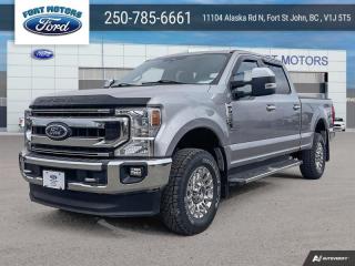 <b>Heated Seats, XLT Premium Package, FX4 Off-Road Package, 18 inch Aluminum Wheels, Reverse Sensing System!</b><br> <br>  Compare at $57715 - Our Price is just $55495! <br> <br>   This Ford Super Duty is the toughest, most capable pickup truck that Ford has ever built, and thats saying a lot. This  2020 Ford F-250 Super Duty is for sale today in Fort St John. <br> <br>The most capable truck for work or play, this heavy-duty Ford F-250 never stops moving forward and gives you the power you need, the features you want, and the style you crave! With high-strength, military-grade aluminum construction, this F-250 Super Duty cuts the weight without sacrificing toughness. The interior design is first class, with simple to read text, easy to push buttons and plenty of outward visibility. This truck is strong, extremely comfortable and ready for anything. This  crew cab 4X4 pickup  has 95,411 kms. Its  iconic silver metallic in colour  . It has a 6 speed automatic transmission and is powered by a  430HP 7.3L 8 Cylinder Engine.  It may have some remaining factory warranty, please check with dealer for details. <br> <br> Our F-250 Super Dutys trim level is XLT. Upgrading to this F-250 XLT trim is a great choice as it includes some useful features such as aluminum wheels, chrome exterior accents with a rear bumper step, a Class V trailer hitch and power heated side telescoping mirrors. New for 2020, it also includes Ford Co-Pilot360, lane departure warning, blind spot monitoring, pre-collision assist with automatic emergency braking and smart device remote engine start. Additional features are a power locking tailgate with remote keyless entry, SYNC with SiriusXM radio, a rear view camera, FordPass Connect 4G LTE, power windows, power doors with remote keyless entry, air conditioning, cruise control and much more. This vehicle has been upgraded with the following features: Heated Seats, Xlt Premium Package, Fx4 Off-road Package, 18 Inch Aluminum Wheels, Reverse Sensing System, Power Driver Seat, Remote Engine Start. <br> To view the original window sticker for this vehicle view this <a href=http://www.windowsticker.forddirect.com/windowsticker.pdf?vin=1FT7W2BNXLEE54779 target=_blank>http://www.windowsticker.forddirect.com/windowsticker.pdf?vin=1FT7W2BNXLEE54779</a>. <br/><br> <br>To apply right now for financing use this link : <a href=https://www.fortmotors.ca/apply-for-credit/ target=_blank>https://www.fortmotors.ca/apply-for-credit/</a><br><br> <br/><br><br> Come by and check out our fleet of 40+ used cars and trucks and 60+ new cars and trucks for sale in Fort St John.  o~o
