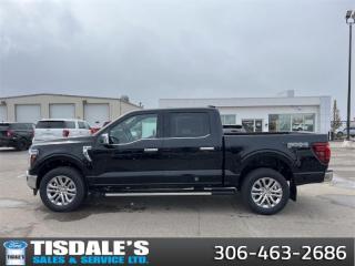 <b>Leather Seats, FX4 Off-Road Package, Premium Audio, 20 inch Chrome Wheels, Tow Package!</b><br> <br> <br> <br>Check out the large selection of new Fords at Tisdales today!<br> <br>  A true class leader in towing and hauling capabilities, this 2024 Ford F-150 isnt your usual work truck, but the best in the business. <br> <br>Just as you mould, strengthen and adapt to fit your lifestyle, the truck you own should do the same. The Ford F-150 puts productivity, practicality and reliability at the forefront, with a host of convenience and tech features as well as rock-solid build quality, ensuring that all of your day-to-day activities are a breeze. Theres one for the working warrior, the long hauler and the fanatic. No matter who you are and what you do with your truck, F-150 doesnt miss.<br> <br> This agate black metallic Crew Cab 4X4 pickup   has an automatic transmission and is powered by a  400HP 3.5L V6 Cylinder Engine.<br> <br> Our F-150s trim level is Lariat. This F-150 Lariat is decked with great standard features such as premium Bang & Olufsen audio, ventilated and heated leather-trimmed seats with lumbar support, remote engine start, adaptive cruise control, FordPass 5G mobile hotspot, and a 12-inch infotainment screen powered by SYNC 4 with inbuilt navigation, Apple CarPlay and Android Auto. Safety features also include blind spot detection, lane keeping assist with lane departure warning, front and rear collision mitigation, and an aerial view camera system. This vehicle has been upgraded with the following features: Leather Seats, Fx4 Off-road Package, Premium Audio, 20 Inch Chrome Wheels, Tow Package, Spray-in Bedliner. <br><br> View the original window sticker for this vehicle with this url <b><a href=http://www.windowsticker.forddirect.com/windowsticker.pdf?vin=1FTFW5L83RFA33835 target=_blank>http://www.windowsticker.forddirect.com/windowsticker.pdf?vin=1FTFW5L83RFA33835</a></b>.<br> <br>To apply right now for financing use this link : <a href=http://www.tisdales.com/shopping-tools/apply-for-credit.html target=_blank>http://www.tisdales.com/shopping-tools/apply-for-credit.html</a><br><br> <br/> See dealer for details. <br> <br>Tisdales is not your standard dealership. Sales consultants are available to discuss what vehicle would best suit the customer and their lifestyle, and if a certain vehicle isnt readily available on the lot, one will be brought in. o~o
