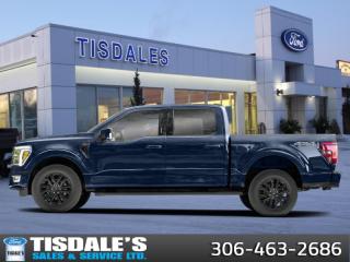 <b>Leather Seats, FX4 Off-Road Package, Premium Audio, 20 inch Chrome Wheels, Tow Package!</b><br> <br> <br> <br>Check out the large selection of new Fords at Tisdales today!<br> <br>  Thia 2024 F-150 is a truck that perfectly fits your needs for work, play, or even both. <br> <br>Just as you mould, strengthen and adapt to fit your lifestyle, the truck you own should do the same. The Ford F-150 puts productivity, practicality and reliability at the forefront, with a host of convenience and tech features as well as rock-solid build quality, ensuring that all of your day-to-day activities are a breeze. Theres one for the working warrior, the long hauler and the fanatic. No matter who you are and what you do with your truck, F-150 doesnt miss.<br> <br> This antimatter blue metallic Crew Cab 4X4 pickup   has an automatic transmission and is powered by a  400HP 3.5L V6 Cylinder Engine.<br> <br> Our F-150s trim level is Lariat. This F-150 Lariat is decked with great standard features such as premium Bang & Olufsen audio, ventilated and heated leather-trimmed seats with lumbar support, remote engine start, adaptive cruise control, FordPass 5G mobile hotspot, and a 12-inch infotainment screen powered by SYNC 4 with inbuilt navigation, Apple CarPlay and Android Auto. Safety features also include blind spot detection, lane keeping assist with lane departure warning, front and rear collision mitigation, and an aerial view camera system. This vehicle has been upgraded with the following features: Leather Seats, Fx4 Off-road Package, Premium Audio, 20 Inch Chrome Wheels, Tow Package, Spray-in Bedliner. <br><br> View the original window sticker for this vehicle with this url <b><a href=http://www.windowsticker.forddirect.com/windowsticker.pdf?vin=1FTFW5L82RFA33793 target=_blank>http://www.windowsticker.forddirect.com/windowsticker.pdf?vin=1FTFW5L82RFA33793</a></b>.<br> <br>To apply right now for financing use this link : <a href=http://www.tisdales.com/shopping-tools/apply-for-credit.html target=_blank>http://www.tisdales.com/shopping-tools/apply-for-credit.html</a><br><br> <br/> See dealer for details. <br> <br>Tisdales is not your standard dealership. Sales consultants are available to discuss what vehicle would best suit the customer and their lifestyle, and if a certain vehicle isnt readily available on the lot, one will be brought in. o~o