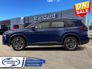 <b>Moonroof,  Power Liftgate,  Adaptive Cruise Control,  Alloy Wheels,  Heated Seats!<br> Includes Block Heater, All Weather Floor Mats & 5-Star Package<br></b><br>  <br> <br>  This 2024 Rogue aims to exhilarate the soul and satisfy the need for a dependable family hauler. <br> <br>Nissan was out for more than designing a good crossover in this 2024 Rogue. They were designing an experience. Whether your adventure takes you on a winding mountain path or finding the secrets within the city limits, this Rogue is up for it all. Spirited and refined with space for all your cargo and the biggest personalities, this Rogue is an easy choice for your next family vehicle.<br> <br> This deep ocean SUV  has a cvt transmission and is powered by a  201HP 1.5L 3 Cylinder Engine.<br> <br> Our Rogues trim level is SV Moonroof. Rogue SV steps things up with a power moonroof, a power liftgate for rear cargo access, adaptive cruise control and ProPilot Assist. Also standard include heated front heats, a heated leather steering wheel, mobile hotspot internet access, proximity key with remote engine start, dual-zone climate control, and an 8-inch infotainment screen with NissanConnect, Apple CarPlay, and Android Auto. Safety features also include lane departure warning, blind spot detection, front and rear collision mitigation, and rear parking sensors. This vehicle has been upgraded with the following features: Moonroof,  Power Liftgate,  Adaptive Cruise Control,  Alloy Wheels,  Heated Seats,  Heated Steering Wheel,  Mobile Hotspot. <br><br> <br>To apply right now for financing use this link : <a href=https://www.standardnissan.ca/finance/apply-for-financing/ target=_blank>https://www.standardnissan.ca/finance/apply-for-financing/</a><br><br> <br/> Weve discounted this vehicle $1122. Incentives expire 2024-05-31.  See dealer for details. <br> <br>Why buy from Standard Nissan in Swift Current, SK? Our dealership is owned & operated by a local family that has been serving the automotive needs of local clients for over 110 years! We rely on a reputation of fair deals with good service and top products. With your support, we are able to give back to the community. <br><br>Every retail vehicle new or used purchased from us receives our 5-star package:<br><ul><li>*Platinum Tire & Rim Road Hazzard Coverage</li><li>**Platinum Security Theft Prevention & Insurance</li><li>***Key Fob & Remote Replacement</li><li>****$20 Oil Change Discount For As Long As You Own Your Car</li><li>*****Nitrogen Filled Tires</li></ul><br>Buyers from all over have also discovered our customer service and deals as we deliver all over the prairies & beyond!#BetterTogether<br> Come by and check out our fleet of 40+ used cars and trucks and 40+ new cars and trucks for sale in Swift Current.  o~o