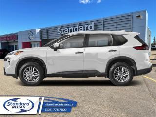 <b>Alloy Wheels,  Heated Seats,  Heated Steering Wheel,  Mobile Hotspot,  Remote Start!<br> Includes Block Heater, All Weather Floor Mats & 5-Star Package<br></b><br>  <br> <br>  Generous cargo space and amazing flexibility mean this 2024 Rogue has space for all of lifes adventures. <br> <br>Nissan was out for more than designing a good crossover in this 2024 Rogue. They were designing an experience. Whether your adventure takes you on a winding mountain path or finding the secrets within the city limits, this Rogue is up for it all. Spirited and refined with space for all your cargo and the biggest personalities, this Rogue is an easy choice for your next family vehicle.<br> <br> This glacier white SUV  has a cvt transmission and is powered by a  201HP 1.5L 3 Cylinder Engine.<br> <br> Our Rogues trim level is S. Standard features on this Rogue S include heated front heats, a heated leather steering wheel, mobile hotspot internet access, proximity key with remote engine start, dual-zone climate control, and an 8-inch infotainment screen with Apple CarPlay, and Android Auto. Safety features also include lane departure warning, blind spot detection, front and rear collision mitigation, and rear parking sensors. This vehicle has been upgraded with the following features: Alloy Wheels,  Heated Seats,  Heated Steering Wheel,  Mobile Hotspot,  Remote Start,  Lane Departure Warning,  Blind Spot Warning. <br><br> <br>To apply right now for financing use this link : <a href=https://www.standardnissan.ca/finance/apply-for-financing/ target=_blank>https://www.standardnissan.ca/finance/apply-for-financing/</a><br><br> <br/> Weve discounted this vehicle $814. Incentives expire 2024-05-31.  See dealer for details. <br> <br>Why buy from Standard Nissan in Swift Current, SK? Our dealership is owned & operated by a local family that has been serving the automotive needs of local clients for over 110 years! We rely on a reputation of fair deals with good service and top products. With your support, we are able to give back to the community. <br><br>Every retail vehicle new or used purchased from us receives our 5-star package:<br><ul><li>*Platinum Tire & Rim Road Hazzard Coverage</li><li>**Platinum Security Theft Prevention & Insurance</li><li>***Key Fob & Remote Replacement</li><li>****$20 Oil Change Discount For As Long As You Own Your Car</li><li>*****Nitrogen Filled Tires</li></ul><br>Buyers from all over have also discovered our customer service and deals as we deliver all over the prairies & beyond!#BetterTogether<br> Come by and check out our fleet of 40+ used cars and trucks and 40+ new cars and trucks for sale in Swift Current.  o~o