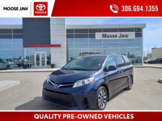 Used 2019 Toyota Sienna LE 7-Passenger LOCAL LEASE RETURN WITH ONLY 44,188 KMS, ALL WHEEL DRIVE 7 PASSENGER for sale in Moose Jaw, SK