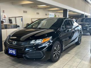 Used 2015 Honda Civic EX - Power Sun Roof - Heated Seats - Auto Climate Control - Alloy Wheels - Certified - Warranty for sale in North York, ON