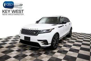 This Range Rover Velar R-dynamic is equipped with leather seats, navigation, back-up camera, and heated seats.This vehicle comes with our Buy With Confidence program. This includes a 30 day/2,000Km exchange policy, No charge 6 month warranty (only applicable if factory powertrain warranty has expired), Complete safety and mechanical inspection, as well as Carproof Report and full vehicle disclosure!We have competitive finance rates and a great sales team to facilitate your next vehicle purchase.Come to Key West Ford and check out the biggest selection on new and used vehicles in the Lower Mainland. We are the #1 Volume Dealer in BC, and have been voted as the #1 Dealer for Customer Experience on DealerRater. Call or email us today to book a test drive. Price does not include $699 Dealer Documentation Fee, levys, and applicable taxes.Dealer #7485