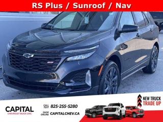 This Chevrolet Equinox delivers a Turbocharged Gas I4 1.5L/ engine powering this Automatic transmission. ENGINE, 1.5L TURBO DOHC 4-CYLINDER, SIDI, VVT (175 hp [131.3 kW] @ 5800 rpm, 203 lb-ft of torque [275.0 N-m] @ 2000 - 4000 rpm) (STD), Wireless Apple CarPlay/Wireless Android Auto, Windows, power, rear with Express-Down.*This Chevrolet Equinox Comes Equipped with These Options *Window, power with front passenger Express-Down, Window, power with driver Express-Up and Down, Wi-Fi Hotspot capable (Terms and limitations apply. See onstar.ca or dealer for details.), Wheels, 19 (48.3 cm) aluminum, Wheel, spare, 16 (40.6 cm) steel, Visors, driver and front passenger illuminated vanity mirrors, covered, USB ports, 2, with auxiliary input jack located in front centre stack storage area, USB charging-only ports, 2, located in the rear of the floor console, Trim, Black lower window, Transmission, 6-speed automatic, electronically-controlled with overdrive includes Driver Shift Control.* Stop By Today *For a must-own Chevrolet Equinox come see us at Capital Chevrolet Buick GMC Inc., 13103 Lake Fraser Drive SE, Calgary, AB T2J 3H5. Just minutes away!
