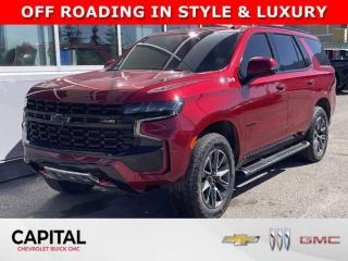 Used 2023 Chevrolet Tahoe Z71 + DRIVER SAFETY PACKAGE + HEATED SEATS AND STEERING WHEEL+ REAR PASSENGER ENTERTAINMENT SCREEN for sale in Calgary, AB