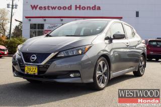 Recent Arrival! Gun Metallic 2022 Nissan Leaf 4D Hatchback SV SV $1800 PST rebate FWD Single Speed Reducer 8-Cylinder Electric ZEV 147hpOne low hassle free pre negotiated price, Ask us about our 24 Hour EV test drive, PST Rebate is not included in above price and is based on PST due, Electric charge cord and 2 keys with every purchase of an EV from Westwood Honda.We specialize in getting you into vehicles with 0 emissions, We have been the largest retailer in Canada of used EVs over the last 10 years . HOV lane access and a fraction of gas-vehicle maintenance costs. Looking for a specific model thats not in our inventory? Our sourcing experts will find one for you. Westwood Hondas EV sales last year will keep approximately 600,000 metric tons of carbon dioxide out of the atmosphere over the next 4 years. Join the Revolution, save the planet, AND save money. Westwood Hondas Buy Smart Standard program includes a thorough safety inspection, detailed Car Proof report that shows the history of the car youre buying, a 6-month warranty on tires, brakes, and bulbs, and 3 free months of Sirius radio where equipped! . We give you a complete professional detail, a full charge, our best low price first based on live market pricing, to guarantee you tremendous value and a non-stressful, no-haggle experience. Buy your car from home.Just click build your deal to start the process. It is easy 7 day Exchange Policy! $588 admin fee. Westwood Honda DL #31286.