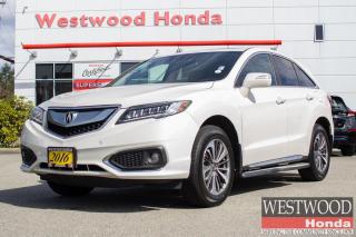 Recent Arrival! Odometer is 21830 kilometers below market average! White Diamond Pearl 2016 Acura RDX 4D Sport Utility Buy Smart AWD 6-Speed Automatic 3.5L V6 SOHC i-VTEC 24VOne low hassle free pre negotiated price, AWD, Navigation System, Power moonroof.Westwood Hondas Buy Smart Standard program includes a thorough safety inspection, detailed Car Proof report that shows the history of the car youre buying, 1 year road hazard, 2 months 5000 km powertrain warranty and 6 months tire, brakes, battery, and bulbs. We give you a complete professional detail, full tank of gas and our best low price first which is based on live market pricing to guarantee you tremendous value and a non-stressful, no-haggle experience. And youll get 3 free months of Sirius radio where equipped! Buy your car from home.Just click build your deal to start the process. It is easy 7 day Exchange. $588 admin fee. Westwood Honda DL #31286.Reviews:  * Owners appreciate a roomy and flexible interior, good ride quality, a nicely trimmed and luxurious cabin, a smooth and punchy engine, generous cargo space, and all-weather confidence. The up-level stereo is a feature content favourite, and the LED headlights are commonly reported to be powerful and highly effective after dark. In many owner reviews, the terms well built, high quality and very satisfied come up frequently. Source: autoTRADER.caAwards:  * IIHS Canada Top Safety Pick+, Top Safety Pick+