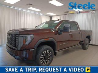 Up to any task, our 2024 GMC Sierra 2500HD Denali Ultimate Crew Cab 4X4 is the truck you deserve in Redwood Metallic! Motivated by a TurboCharged 6.6 Litre DuraMax Diesel V8 providing 470hp and 975lb-ft of torque to a 10 Speed Allison Automatic transmission. You can also enjoy Digital Variable Steering and an off-road suspension for a refined ride even on rugged terrain. Refined and rugged style is standard with LED lighting, 20-inch wheels, power assist steps, a spray-on bedliner, a sunroof, and a MultiPro tailgate with a built-in Kicker audio system. Get behind the wheel of our Denali Ultimate cabin that treats you to top-shelf amenities such as heated/ventilated full-grain leather power front and heated rear seats, a heated leather steering wheel, dual-zone automatic climate control, open-pore wood trim, a power rear window, and remote start. Terrific tech benefits include a 12.3-inch driver display, a 13.4-inch touchscreen, Bose Performance Series audio, WiFi compatibility, wireless charging, Apple CarPlay®/Android Auto®, Google Built-in, and Bluetooth®. For safer trucking, GMC provides a head-up display, adaptive cruise control, a digital rearview mirror, HD surround vision, a bed-view camera, trailer-compatible blind-spot monitoring, a ProGrade trailering system, automatic braking, and more. When tough jobs call, our bold Sierra 2500 Denali Ultimate is the answer! Save this Page and Call for Availability. We Know You Will Enjoy Your Test Drive Towards Ownership! Metros Premier Credit Specialist Team Good/Bad/New Credit? Divorce? Self-Employed?