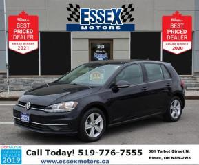 Used 2021 Volkswagen Golf Comfortline*Heated Seats*CarPlay*Rear Cam*1.4L for sale in Essex, ON