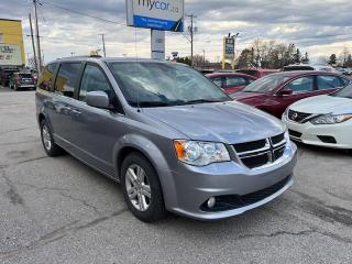 Used 2019 Dodge Grand Caravan Crew NAV. LEATHER. HEATED SEATS. ALLOYS. PWR SEATS. PWR GROUP. for sale in North Bay, ON