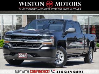 Used 2018 Chevrolet Silverado 1500 *4WD*CREW CAB*LEATHER*REVCAM!!!** for sale in Toronto, ON