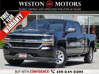 Used 2018 Chevrolet Silverado 1500 *4WD*CREW CAB*LEATHER*REVCAM!!!** for sale in Toronto, ON