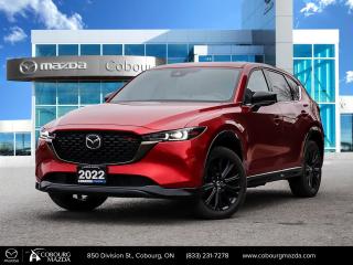 Used 2022 Mazda CX-5 Sport Design w/Turbo GT  |SPORT DESIGN |AWD LEATHER NAVIGATION || for sale in Cobourg, ON