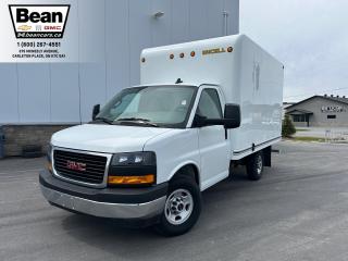 <p><span style=color:#2ecc71><span style=font-size:18px><strong>Check out this 2023 GMC Savana Cutaway</strong></span></span></p>

<p><span style=font-size:16px>Powered by a 4.3L V6 with up to 285 hp & up to 305 lb-ft of torque.</span></p>

<p><span style=font-size:16px><strong>Comfort & Convenience Features:</strong> air conditioning, cruise control, front floor covering, console with swing out storage bin, inside rearview mirror with rear vision camera display and 16” steel wheels.</span></p>

<p><span style=font-size:16px><strong>Infotainment Tech & Audio: </strong>AM/FM stereo with MP3 player, USB port, siriusXM, bluetooth for phone and outside temperature display.</span></p>

<p><span style=color:#2ecc71><span style=font-size:18px><strong>Come test drive this vehicle today!</strong></span></span></p>

<p><span style=color:#2ecc71><span style=font-size:18px><strong>613-257-2432 </strong></span></span></p>