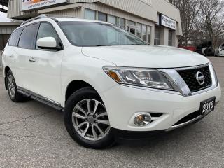 Used 2016 Nissan Pathfinder SL 4WD - LEATHER! NAV! 360 CAM! BSM! PANO ROOF! 7 PASS! for sale in Kitchener, ON