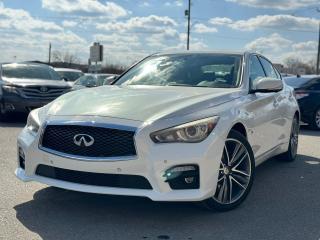 Used 2014 Infiniti Q50 3.7 V6 Sport AWD / CLEAN CARFAX / ONE OWNER for sale in Bolton, ON