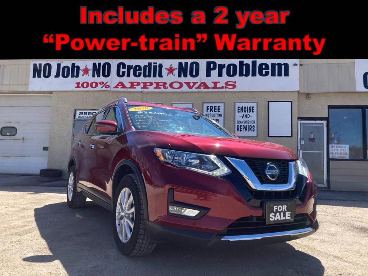 Used 2020 Nissan Rogue AWD SV for sale in Winnipeg, MB