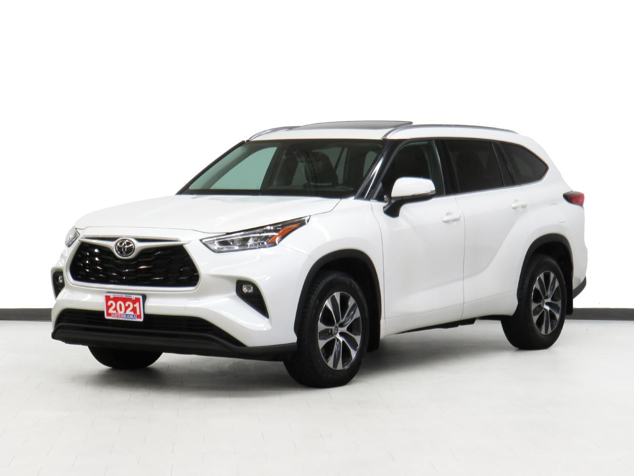 2021 Toyota Highlander XLE | AWD | 7 Pass | Leather | Sunroof | CarPlay