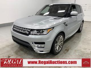 Used 2017 Land Rover Range Rover Sport HSE for sale in Calgary, AB