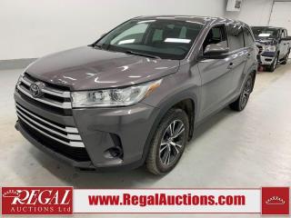 Used 2019 Toyota Highlander LE for sale in Calgary, AB