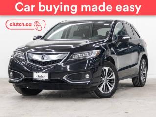 Used 2018 Acura RDX Elite AWD w/ Rearview Cam, Bluetooth, Dual Zone A/C for sale in Toronto, ON