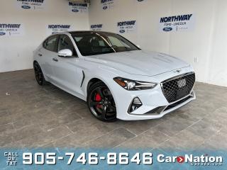Used 2019 Genesis G70 3.3T SPORT | AWD | LEATHER | SUNROOF | NAVIGATION for sale in Brantford, ON