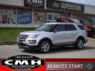 <b>ALL WHEEL DRIVE !!  REAR CAMERA, PARKING SENSORS, APPLE CARPLAY, ANDROID AUTO, BLUETOOTH, STEERING WHEEL AUDIO CONTROLS, CRUISE CONTROL, POWER SEATS, HEATED SEATS, DUAL CLIMATE CONTROL, REMOTE START, 18-INCH ALLOY WHEELS</b><br>      This  2017 Ford Explorer is for sale today. <br> <br>The 2017 Ford Explorer is Fords answer to a mid sized suv. With standard seating for seven, the Explorer offers the perfect fit between a people mover and a stylish urban off road vehicle, equally capable of taking you to the ski hill or your office. With decent fuel efficiency and a modern cutting edge look, the Explorer needs to be on your list if your in the market for an SUV.This  SUV has 120,658 kms. Its  silver in colour  . It has an automatic transmission and is powered by a  290HP 3.5L V6 Cylinder Engine. <br> <br> Our Explorers trim level is XLT. Our XLT is the next step up from the Base Explorer. On the exterior, upgrades include perimeter approach lights, entry keypad, front fog lamps, power and heated side view mirrors, front and rear parking sensors, terrain management and color matched door handles. On the inside, key upgrades include cloth heated bucket seats with 10 way power for passenger and driver, dual zone automatic air conditioning, push button start with key proximity, Sync3 and a premium 9 speaker stereo with SiriusXM radio (subscription required).<br> To view the original window sticker for this vehicle view this <a href=http://www.windowsticker.forddirect.com/windowsticker.pdf?vin=1FM5K8D85HGD27622 target=_blank>http://www.windowsticker.forddirect.com/windowsticker.pdf?vin=1FM5K8D85HGD27622</a>. <br/><br> <br>To apply right now for financing use this link : <a href=https://www.cmhniagara.com/financing/ target=_blank>https://www.cmhniagara.com/financing/</a><br><br> <br/><br>Trade-ins are welcome! Financing available OAC ! Price INCLUDES a valid safety certificate! Price INCLUDES a 60-day limited warranty on all vehicles except classic or vintage cars. CMH is a Full Disclosure dealer with no hidden fees. We are a family-owned and operated business for over 30 years! o~o