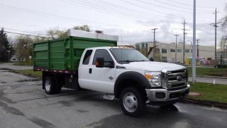 Used 2016 Ford F-450 SD SuperCab 4WD Dump Truck Diesel Dually for sale in Burnaby, BC