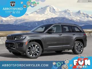 New 2024 Jeep Grand Cherokee Overland  - Sunroof -  Cooled Seats - $292.49 /Wk for sale in Abbotsford, BC