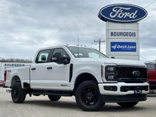 <b>Diesel Engine, STX Appearance Package, 360 Camera, Blind Spot Information System, 18 inch Aluminum Wheels!</b><br> <br> <br> <br>  Brutish power and payload capacity are key traits of this Ford F-250, while aluminum construction brings it into the 21st century. <br> <br>The most capable truck for work or play, this heavy-duty Ford F-250 never stops moving forward and gives you the power you need, the features you want, and the style you crave! With high-strength, military-grade aluminum construction, this F-250 Super Duty cuts the weight without sacrificing toughness. The interior design is first class, with simple to read text, easy to push buttons and plenty of outward visibility. This truck is strong, extremely comfortable and ready for anything.<br> <br> This  oxford white sought after diesel Crew Cab 4X4 pickup   has a 10 speed automatic transmission and is powered by a  475HP 6.7L 8 Cylinder Engine.<br> <br> Our F-250 Super Dutys trim level is XL. This F-250 Super Duty in the XL trim is ready for whatever you throw at it, with beefy suspension thanks to heavy-duty dampers and robust axles, class V towing equipment with a hitch, trailer wiring harness, a brake controller and trailer sway control, manual extendable trailer-style side mirrors, box-side steps, and cargo box illumination. Additional features include an 8-inch infotainment screen powered by SYNC 4 with Apple CarPlay and Android Auto, FordPass Connect 5G mobile hotspot internet access, air conditioning, cruise control, remote keyless entry, smart device remote engine start, and a rearview camera. This vehicle has been upgraded with the following features: Diesel Engine, Stx Appearance Package, 360 Camera, Blind Spot Information System, 18 Inch Aluminum Wheels, Reverse Sensing System, Running Boards. <br><br> View the original window sticker for this vehicle with this url <b><a href=http://www.windowsticker.forddirect.com/windowsticker.pdf?vin=1FT7W2BT7RED34218 target=_blank>http://www.windowsticker.forddirect.com/windowsticker.pdf?vin=1FT7W2BT7RED34218</a></b>.<br> <br>To apply right now for financing use this link : <a href=https://www.bourgeoismotors.com/credit-application/ target=_blank>https://www.bourgeoismotors.com/credit-application/</a><br><br> <br/> 5.99% financing for 84 months.  Incentives expire 2024-04-30.  See dealer for details. <br> <br>Discount on vehicle represents the Cash Purchase discount applicable and is inclusive of all non-stackable and stackable cash purchase discounts from Ford of Canada and Bourgeois Motors Ford and is offered in lieu of sub-vented lease or finance rates. To get details on current discounts applicable to this and other vehicles in our inventory for Lease and Finance customer, see a member of our team. </br></br>Discover a pressure-free buying experience at Bourgeois Motors Ford in Midland, Ontario, where integrity and family values drive our 78-year legacy. As a trusted, family-owned and operated dealership, we prioritize your comfort and satisfaction above all else. Our no pressure showroom is lead by a team who is passionate about understanding your needs and preferences. Located on the shores of Georgian Bay, our dealership offers more than just vehiclesits an experience rooted in community, trust and transparency. Trust us to provide personalized service, a diverse range of quality new Ford vehicles, and a seamless journey to finding your perfect car. Join our family at Bourgeois Motors Ford and let us redefine the way you shop for your next vehicle.<br> Come by and check out our fleet of 80+ used cars and trucks and 130+ new cars and trucks for sale in Midland.  o~o