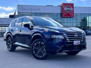 <b>HUD,  Bose Premium Audio,  Leather Seats,  Navigation,  360 Camera!</b><br> <br> <br> <br>  Thrilling power when you need it and long distance efficiency when you dont, this 2024 Rogue has it all covered. <br> <br>Nissan was out for more than designing a good crossover in this 2024 Rogue. They were designing an experience. Whether your adventure takes you on a winding mountain path or finding the secrets within the city limits, this Rogue is up for it all. Spirited and refined with space for all your cargo and the biggest personalities, this Rogue is an easy choice for your next family vehicle.<br> <br> This 2tone blk/ SUV  has a cvt transmission and is powered by a  201HP 1.5L 3 Cylinder Engine.<br> <br> Our Rogues trim level is Platinum. This range-topping Rogue Platinum features a drivers head up display and Bose premium audio, and rewards you with 19-inch alloy wheels, quilted anmd perforated semi-aniline leather upholstery, heated rear seats, a power moonroof, a power liftgate for rear cargo access, adaptive cruise control and ProPilot Assist. Also standard include heated front heats, a heated leather steering wheel, mobile hotspot internet access, proximity key with remote engine start, dual-zone climate control, and a 12.3-inch infotainment screen with NissanConnect, Apple CarPlay, and Android Auto. Safety features also include HD Enhanced Intelligent Around View Monitoring, lane departure warning, blind spot detection, front and rear collision mitigation, and rear parking sensors. This vehicle has been upgraded with the following features: Hud,  Bose Premium Audio,  Leather Seats,  Navigation,  360 Camera,  Moonroof,  Power Liftgate. <br><br> <br>To apply right now for financing use this link : <a href=https://www.bourgeoisnissan.com/finance/ target=_blank>https://www.bourgeoisnissan.com/finance/</a><br><br> <br/><br>Discount on vehicle represents the Cash Purchase discount applicable and is inclusive of all non-stackable and stackable cash purchase discounts from Nissan Canada and Bourgeois Midland Nissan and is offered in lieu of sub-vented lease or finance rates. To get details on current discounts applicable to this and other vehicles in our inventory for Lease and Finance customer, see a member of our team. </br></br>Since Bourgeois Midland Nissan opened its doors, we have been consistently striving to provide the BEST quality new and used vehicles to the Midland area. We have a passion for serving our community, and providing the best automotive services around.Customer service is our number one priority, and this commitment to quality extends to every department. That means that your experience with Bourgeois Midland Nissan will exceed your expectations  whether youre meeting with our sales team to buy a new car or truck, or youre bringing your vehicle in for a repair or checkup.Building lasting relationships is what were all about. We want every customer to feel confident with his or her purchase, and to have a stress-free experience. Our friendly team will happily give you a test drive of any of our vehicles, or answer any questions you have with NO sales pressure.We look forward to welcoming you to our dealership located at 760 Prospect Blvd in Midland, and helping you meet all of your auto needs!<br> Come by and check out our fleet of 30+ used cars and trucks and 100+ new cars and trucks for sale in Midland.  o~o